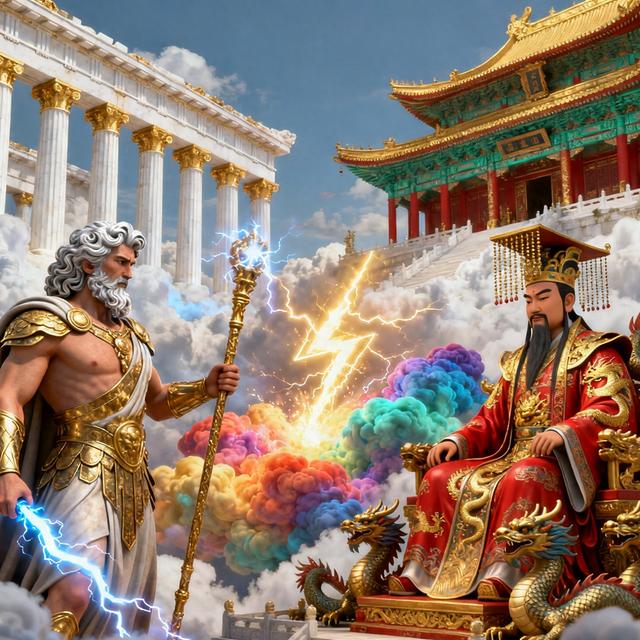 奥特曼宙斯大帝（希腊宙斯对阵东方玉皇大帝谁才是万神之王）