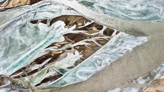 塔里木河起点，在这里温柔浪漫相拥