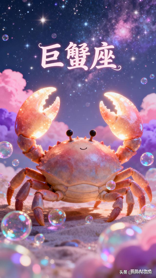 巨蟹座：10月17号、18号特别是17号，是你人生中罕见的转机窗口！