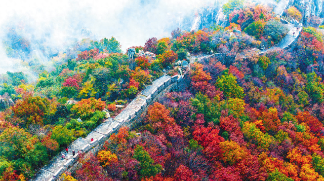 长垣揽尽斑斓色