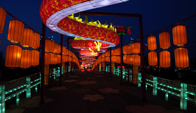 组图！科技赋能神话 花博园“山海灯会”27日点亮冬夜💫