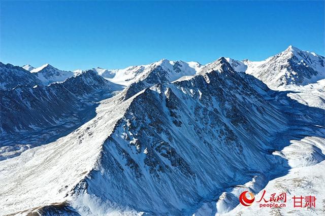 【联动宣传】祁连秘境 冬日巴尔斯雪山壮美如画