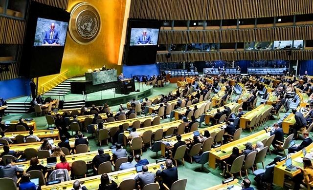 联合国接通知	，中国开始审判日本，2道封海令已下，北海舰队出动