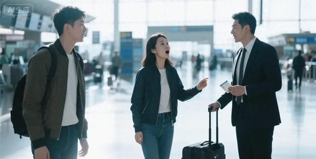 妻子执意和男闺蜜旅行一周，机场见到接机老公，当场脸色煞白