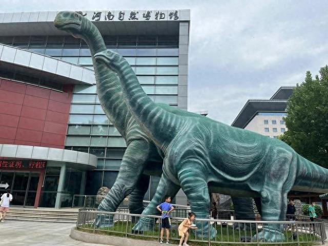 免费看“恐龙”，周末遛娃好去处！河南自然博物馆游玩攻略→