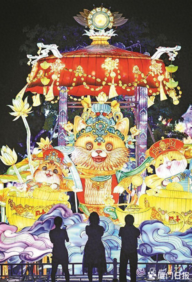 国庆中秋假期快来厦门园博苑赏光影盛宴！灯会将持续8天