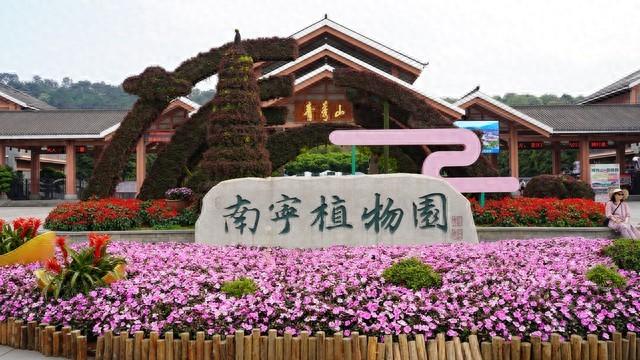 九游青秀山，为什么这座城中山让人如此着迷，人在花中游