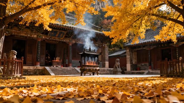 趵突泉头枫燃赤，灵岩寺畔杏堆金 —— 济南秋日行吟录