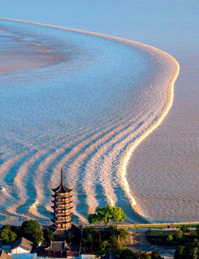 有生之年，总得去趟海宁盐官吧，感受下“天下奇观”的震撼