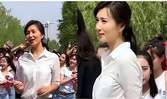 她真不上镜？本人比照片还美，现实长得漂亮，还有一种优雅的气质