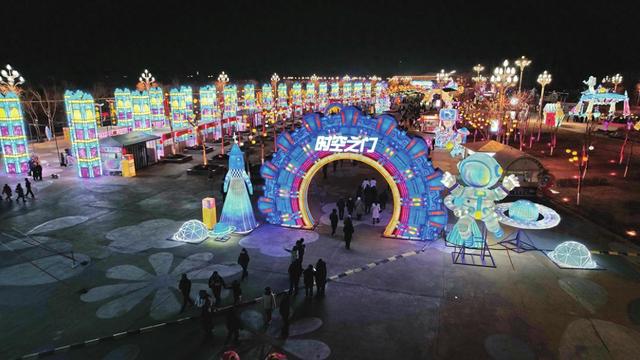 光影盛宴开启 点亮冬日夜晚