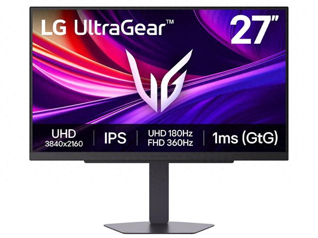 LG 27G810A显示器预售：UHD 180Hz/FHD 360Hz，到手2699元