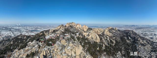 瞰齐鲁 | 雪落峄山，分外妖娆