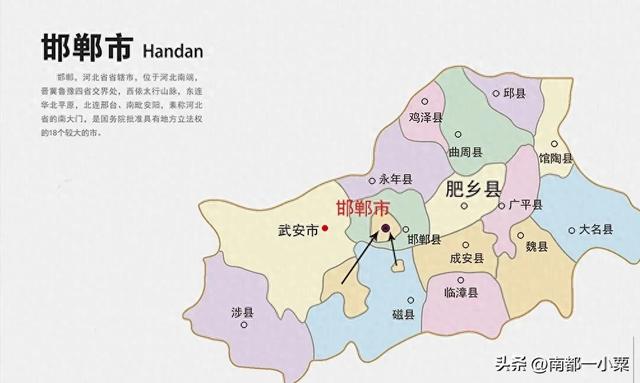 河北邯郸，六大古镇