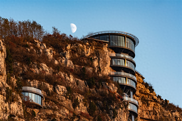 小雪丨崖壁冰瀑、高空雪景……潭溪山壮美冬景进入倒计时→