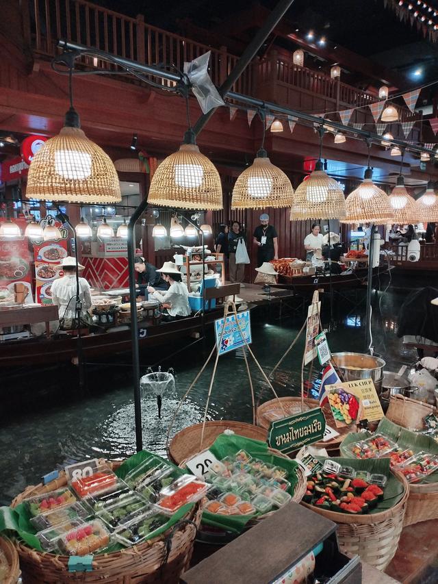 藏在曼谷商场里的“水上烟火”