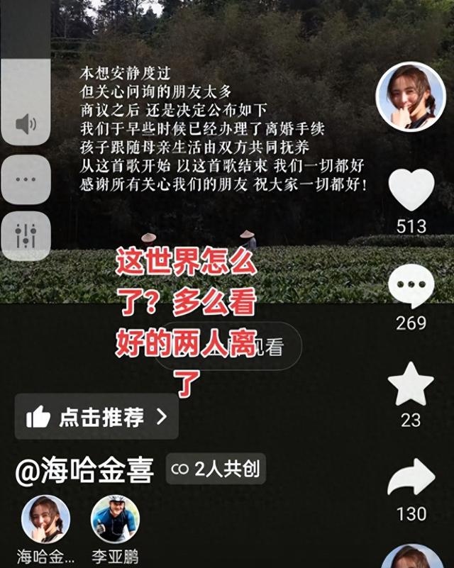 李亚鹏官宣离婚！欠4.5亿债租房三年，和好友阿那亚聚会满脸笑意