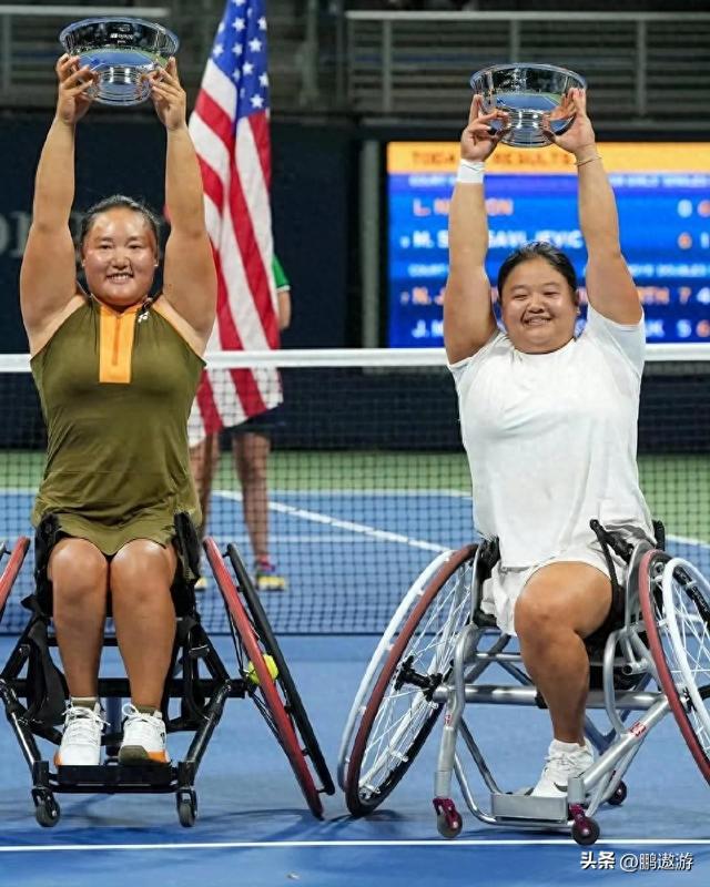 6-4，7-6！中国女网创造历史美网夺冠，一年4大满贯3夺冠太强了