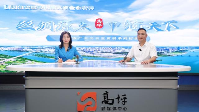 【丝绸源点 甲冠天下】对话高坪区文化广播电视和旅游局党组书记、局长袁钢