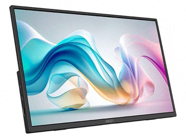 微星推PRO MP165 E6便携显示器：15.6"60Hz FHD，USB-C一线连