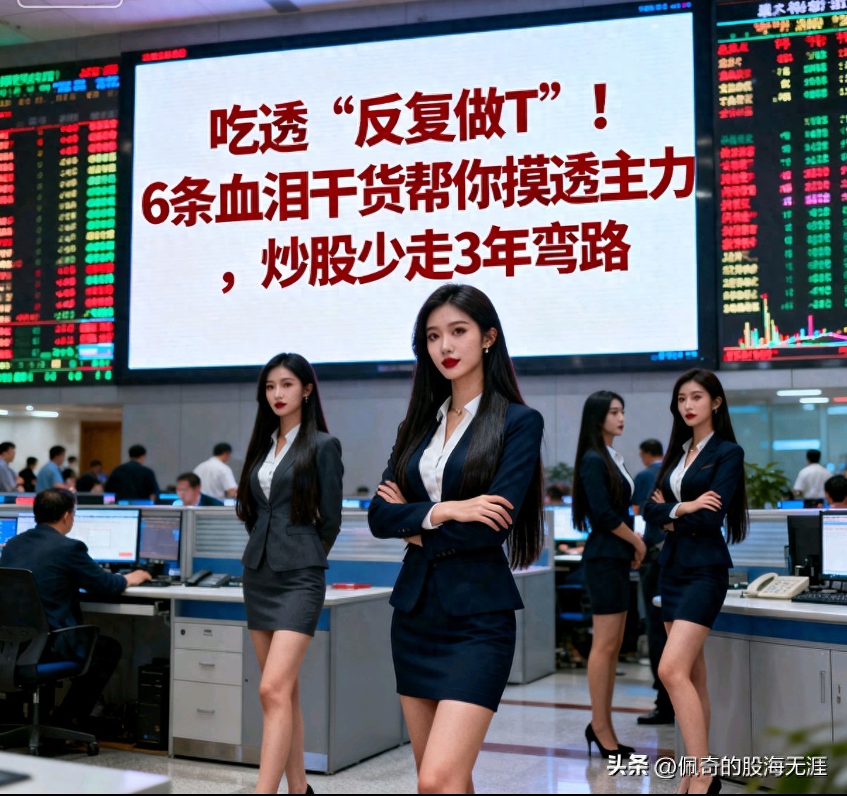 吃透反复做T!6条血泪干货帮你摸透主力炒股少走3年弯路