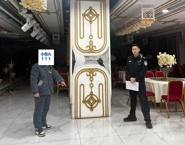 男子长期流窜于各类宴席	，不随礼专偷一种酒，称喝惯了