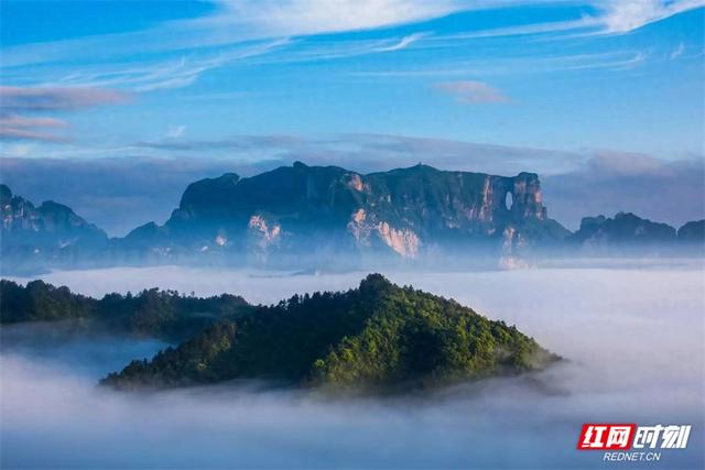 “森”呼吸·清凉“界”丨张家界堡子界：登界顶望天门，在2.6万亩林海里乘凉
