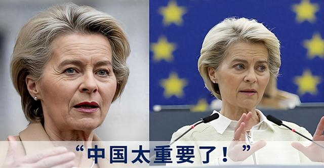 特朗普想不到，欧盟敢如此嚣张，冯德莱恩离华前，送美一句大实话