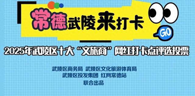 投票丨2025武陵区网红打卡点，等你来选！