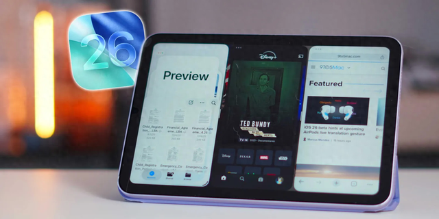 8.3英寸iPad mini实测iPadOS 26，可运行8个应用窗口