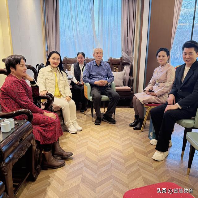 歌手郭保成与刘沛勋主席在京共话红歌传唱与中华文化传承