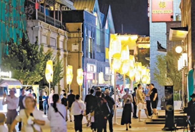 沉浸式街区9月亮相 实行全时段运营 北京坊二期主打越夜越精彩