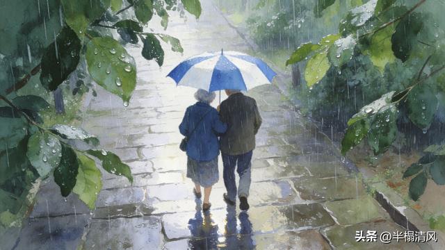 雨中漫步，共赴一场时光的浪漫之约
