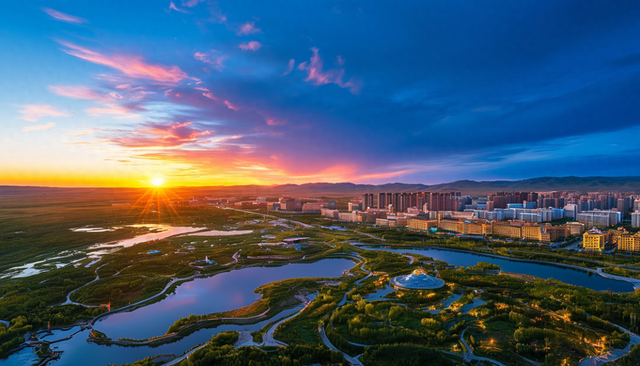康巴什的日与夜：一座会“呼吸”的城市