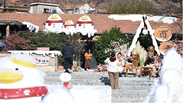 山海间的雪色浪漫 崂山东麦窑民宿解锁青岛冬季浪漫新坐标