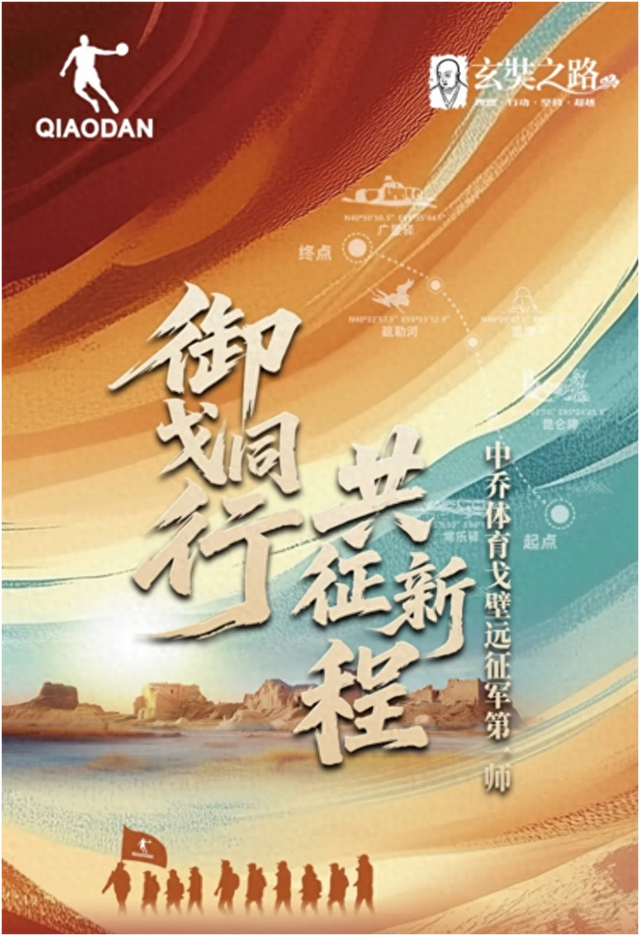 御戈同行，共征新程：中乔体育戈壁远征军第一师启航
