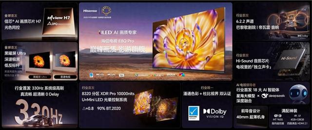 旗舰影游体验再升级——海信E8Q Pro会是25年的智能电视天花板吗？