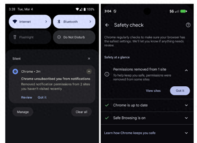 谷歌Chrome浏览器宣战“通知轰炸”，自动禁用你不关心的网络通知