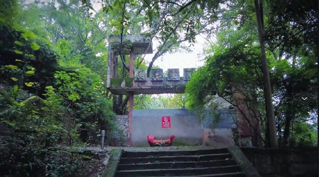 綦江区神秘的乐园旧址，杂草丛生满目荒芜，为何被废无人知晓