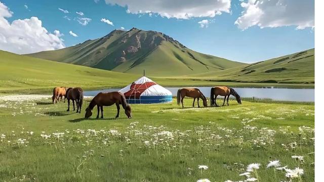游遍中国美景之一呼伦贝尔大草原