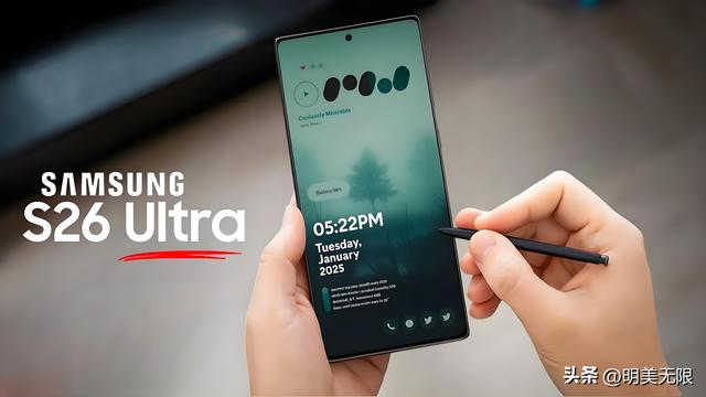 三星Galaxy S26 Ultra 曝光：更轻更薄、60 W快充、AI摄影细节突破！