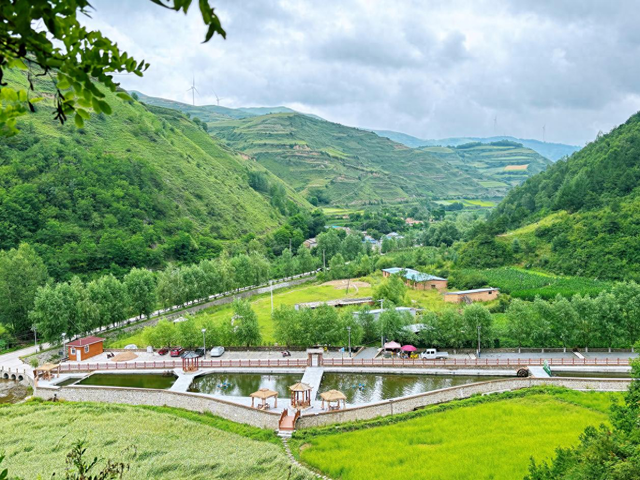 武山县杨河镇：山水酿清凉 云溪享夏梦（组图）