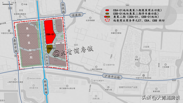 青浦百联奥特莱斯广场二期三座连桥工程方案公示