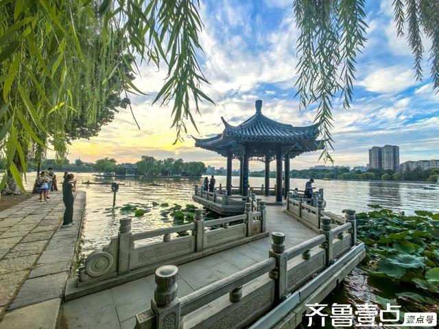 壹点号·秀山东|大明湖云霞盛景：多图看尽“天在湖中”的壮阔