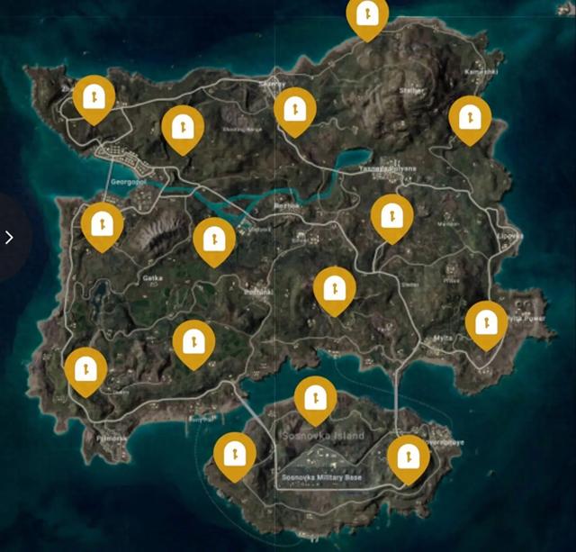 密室逃脱雪地逃脱攻略(PUBG全部点位收藏)