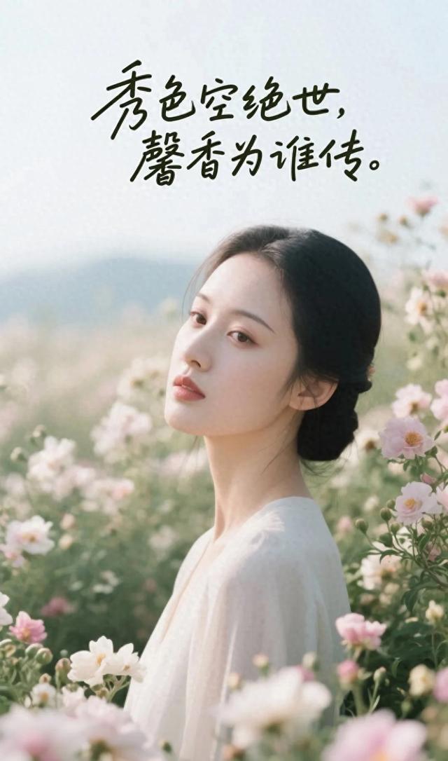 美丽的诗句,美丽的诗句有什么（夸女生漂亮的神仙诗句）