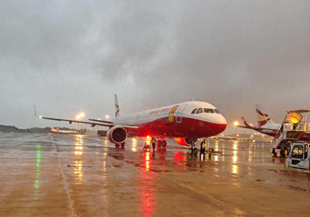 祥鹏航空第二架A321NEO飞机投入运行