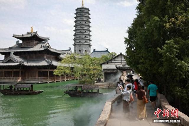 浙江濮院：古镇清凉体验丰富夏日旅游