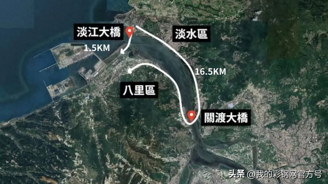 历时36年！中国台湾省淡江大桥，预计明年五月通车！