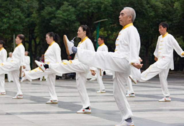 真好笑！独练太极拳，有时候练着练着，有的招式就跳过去了